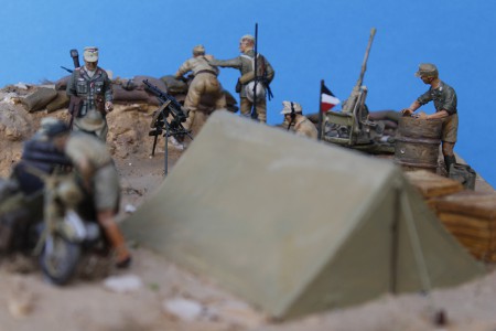 " Commando tattico con Breda - Mg41 - Tripolitania 1941 "