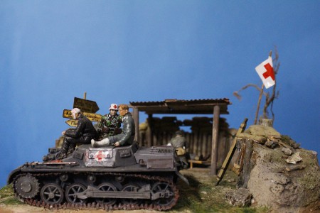 " Triage "  " Pzkfv1 ambulanza - Russia 1941 "