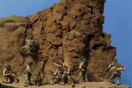 " Le scogliere di Point du Hoc - Omaha beach, 6 giugno 1944 "