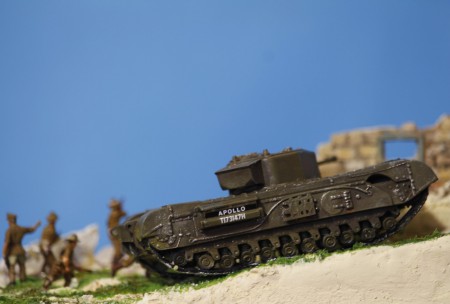 " Carro d' appoggio "Churchill " MK VII - Italia, 1944 "