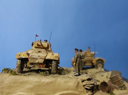 " Daimler Scout Patrol Cars - Libia 1941"