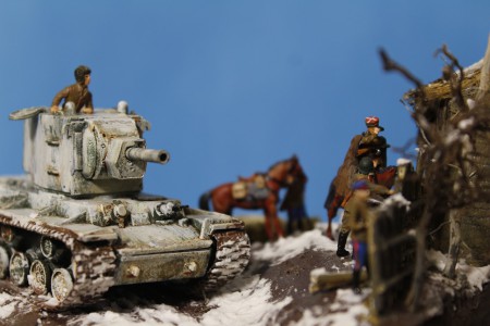 " Il colosso nella steppa " " KV2 - Russia, 1942 "