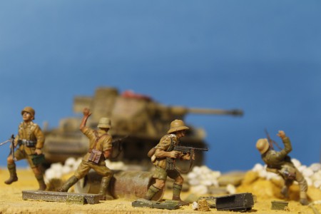 " Pzkw IV ; Crusader III &  Grant - El Alamein,1942 " 