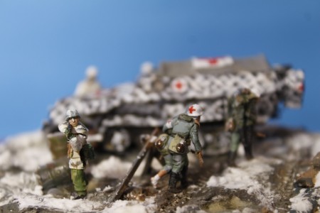 " Evakuierung der Veletzten - Ucraina, 1943 "