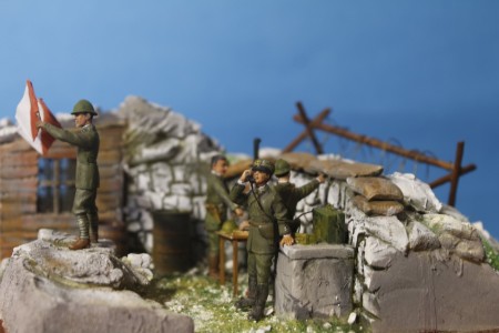 " Osservatorio artiglieria- M.te Palone, 1918 "