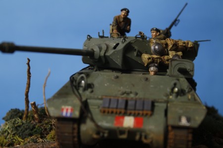 " Al guado - Cassino , 1944 "