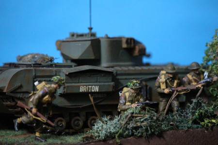 " Royal Fusiliers - Normandia , 1944 "